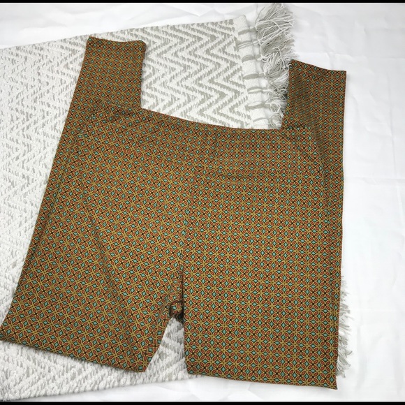 LuLaRoe Fall 60's Geometric Printed Leggings - Picture 2 of 5